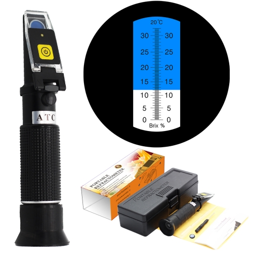 032 brix refractometer,ATC sugar refractometer,juice optical refractometer