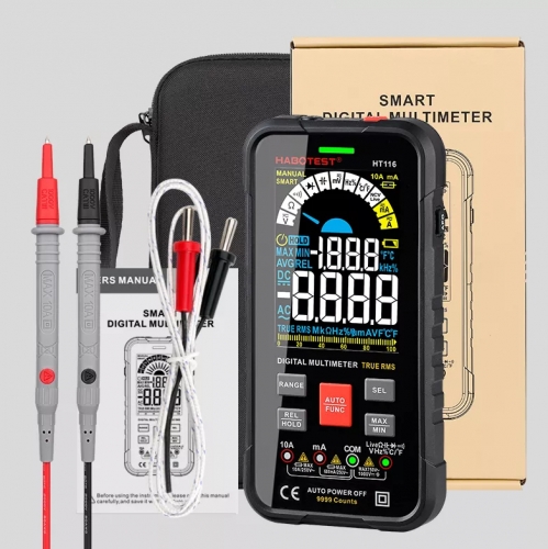 Multimeter Torta HT116 750V 10A 10000Counts Multimeters with VA Colour Display ...