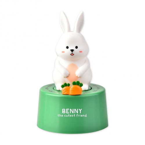 Father Timer Rabbit Cartoon Cute Rabbit Timer Desk Kitchen Timer Magnetic Study Countdown ...